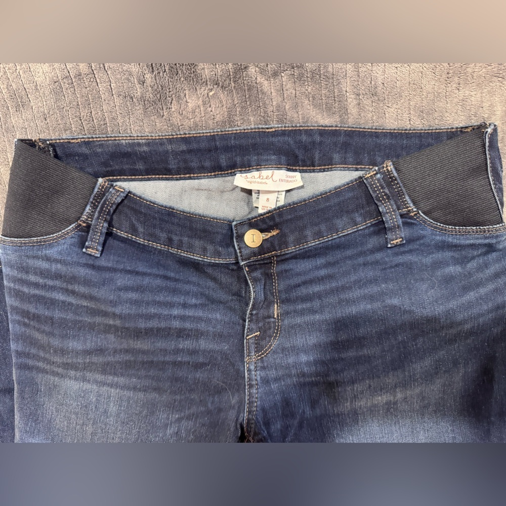 Ingrid & Isabel Maternity Jeans- Size 8 - Picture 2 of 5